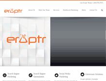 Tablet Screenshot of eruptr.com